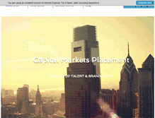 Tablet Screenshot of capitalmarketsp.com